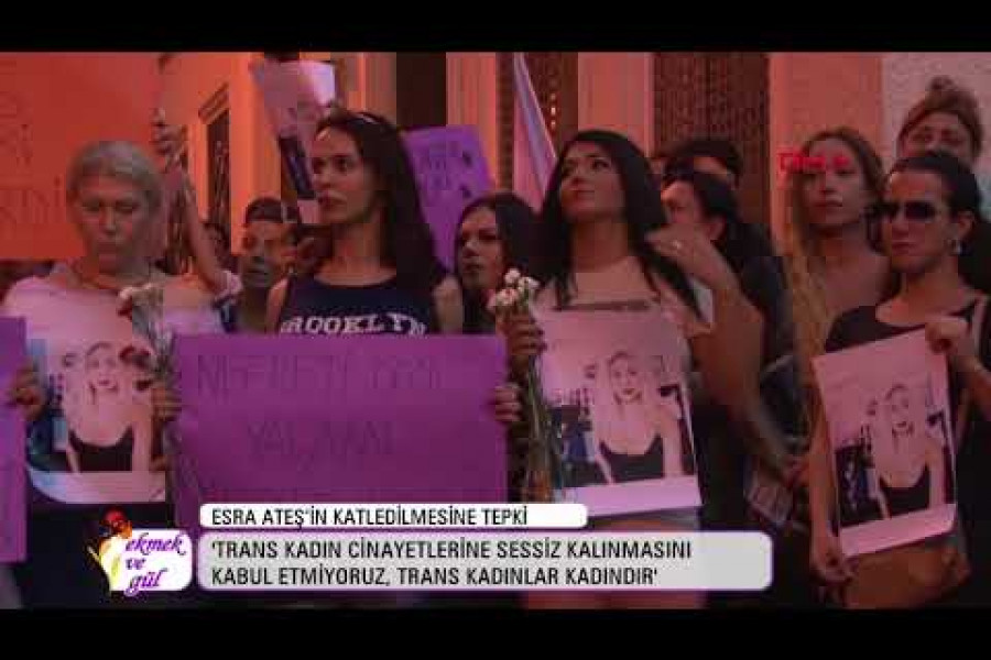 Esra Ateş’in katledilmesine LGBTİ+ bireylerden tepki