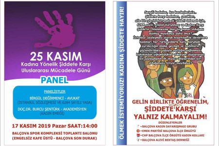 İzmir’de 25 Kasım paneli