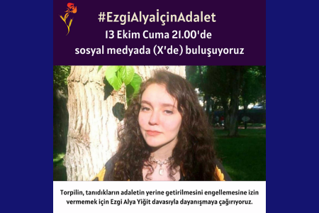 #EzgiAlyaİçinAdalet