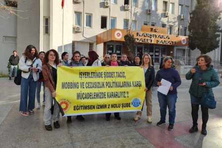İzmir’de kadın öğretmene şiddet ve mobbing davası: ‘Şiddet son bulsun’