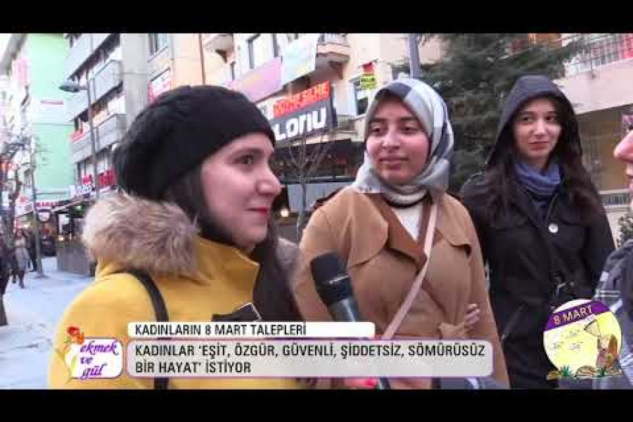 Kadınlar eşit, özgür, güvenli, şiddetsiz bir hayat istiyor