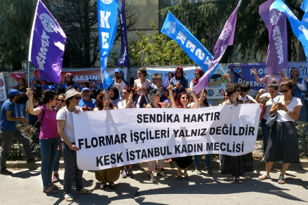 Flormar işçileriyle dayanışma sürüyor