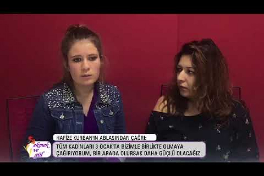 Hafize Kurban’ın ablasından çağrı: 3 Ocak’ta birlikte olalım