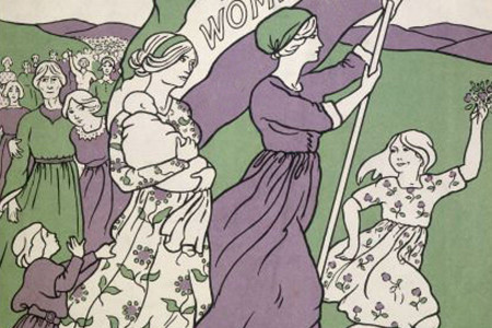 GÜNÜN İLKİ: Kadınların İlk siyasi eylemi