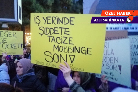 Baskıya, tehdide, şiddete karşı Taymes Tekstil işçisi yalnız değildir!