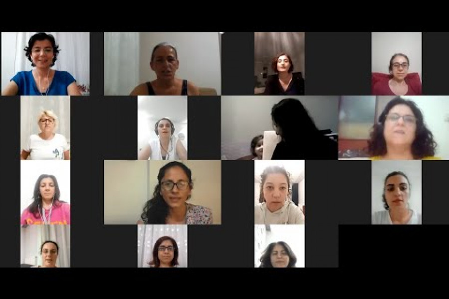 Edremitli kadınlardan İstanbul Sözleşmesi videosu