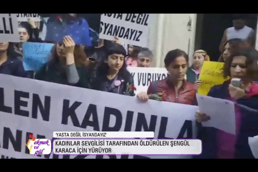 Kadınlar Şengül Karaca için yürüyor