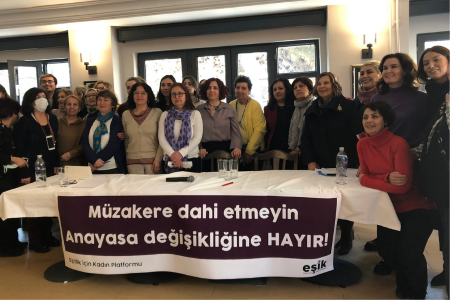 500'ü aşkın kurumdan Anayasa değişikliği teklifine 'hayır': Eşitlikten ve laiklikten vazgeçmeyeceğiz