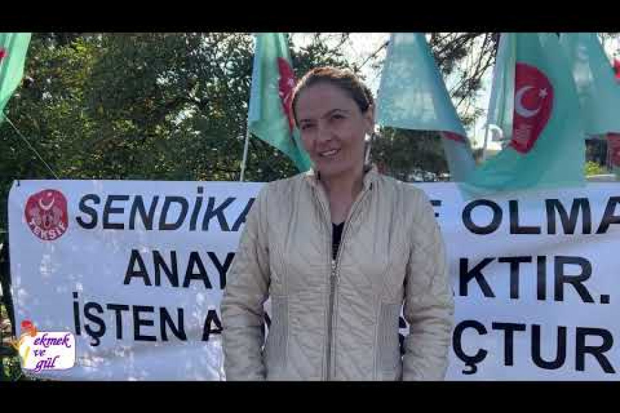 Esenyalı Kadın Dayanışma Derneğinden TKIS Blinds işçilerinin direnişine ziyaret