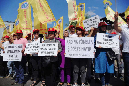 VİP Giyim’den atılan Seher: Kadın işçiler yeter ki birlik olsun