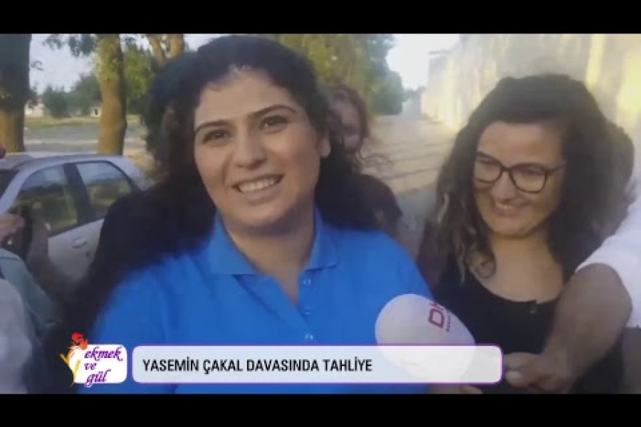 Yasemin'i cezaevi çıkışında kadınlar karşıladı