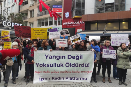 İzmir Kadın Platformu'ndan Selçuk’ta 5 kardeşin hayatını kaybetmesine tepki gösterdi