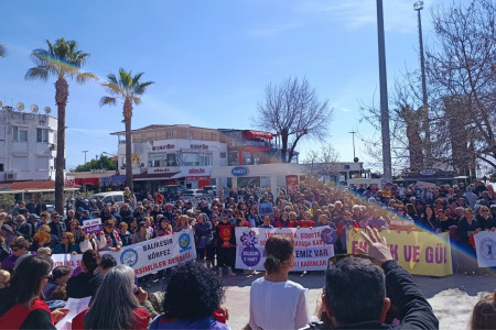 8 Mart 2026| Ege'de kadınlar yoksulluk ve şiddete karşı sokakta!