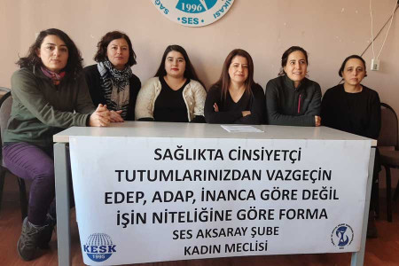 SES’ten İl Sağlık Müdürlüğünün ‘edep, adap’ ayarına tepki