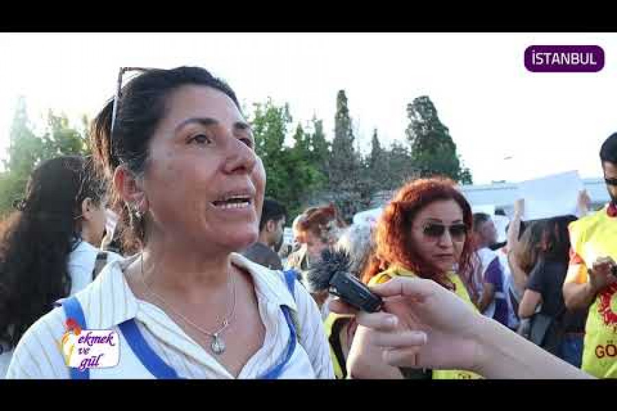 İşçi ve emekçiler Temmuz zammı için buluştu | Kadın emekçiler yaşanılabilir bir ücret istiyor