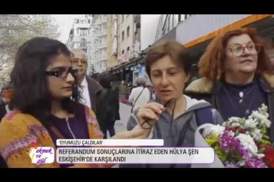 Hülya Şen'e Eskişehir'de coşkulu karşılama