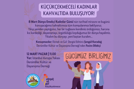 Küçükçekmece'de kadınlar kahvaltıda buluşuyor