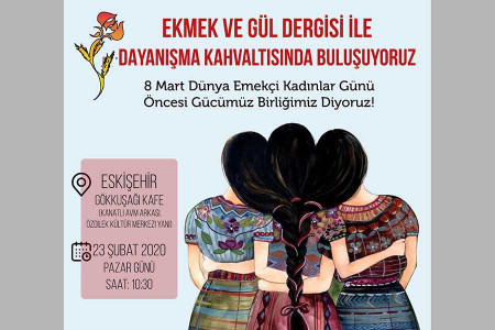 Eskişehir’de Ekmek ve Gül ile dayanışma kahvaltısı