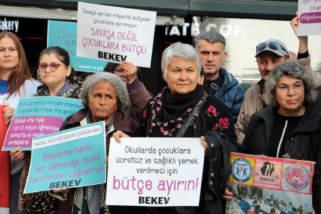 MEB bütçesi Mecliste | Kadınlar temizliğe, beslenmeye, eğitime bütçe istiyor!