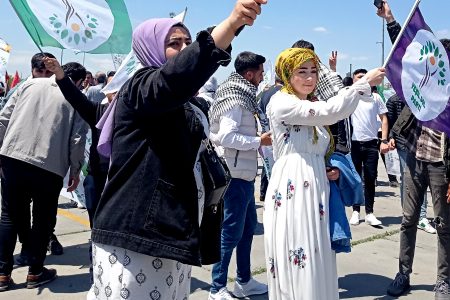 Yeşil Sol Parti İstanbul’da seçimden önce son mitingini düzenledi