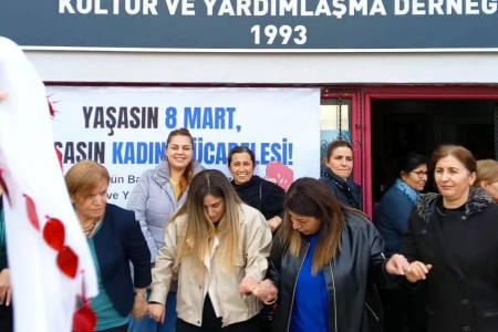 Bağlıcay Köyü Kültür ve Yardımlaşma Derneği'nde 8 Mart etkinliği