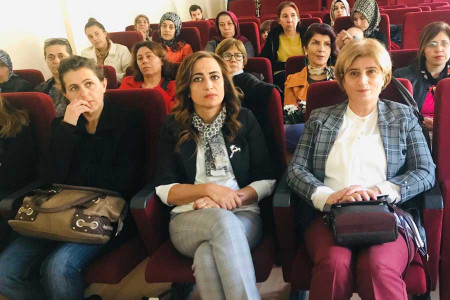 Ergazi’de kadınlar 25 Kasım etkinliğinde buluştu