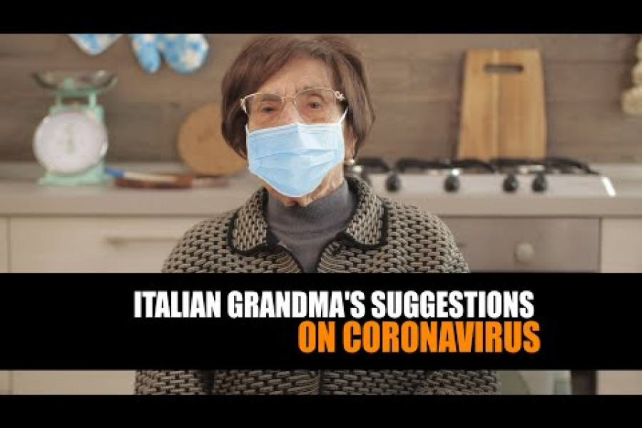 İtalyan nineden korona önerileri: Ayrımcılık yapmayın, virüs gider ayrımcılık kalır!