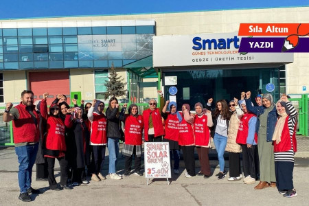 Patronun bahanesi, kadın işçinin sefaleti