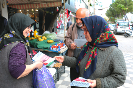 Yeşil Sol Parti Manisa adayı Gülsüm Çolak’tan mücadeleyi büyütme çağrısı