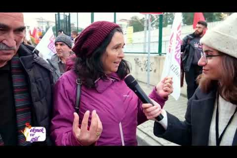 Emek ve Özgürlük İttifakı Mitingi'ne katılan hangi taleplerle miting alanında?