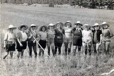 Faşizme kafa tutan pirinç işçisi kadınlar