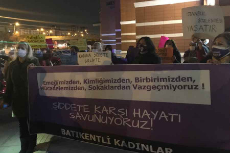 Batıkentli kadınlardan 25 Kasım eylemi: Sokaklarda olmaya devam edeceğiz