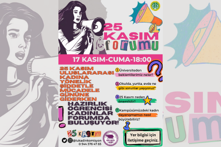 İstanbul Üniversitesi Kadın Çalışmaları Komisyonu, 25 Kasım için hazırlık öğrencisi kadınlarla buluşuyor!
