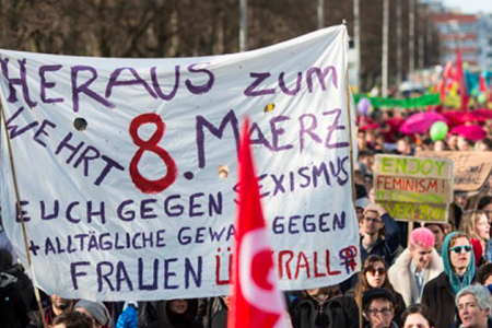 Almanya DİDF: Emekçi kadınlar olarak 8 Mart’ta taleplerimiz için birleşelim