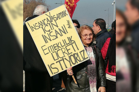 ‘Emeklilik hakkımız yok, susarsak çocuklarımızın da olmayacak!’