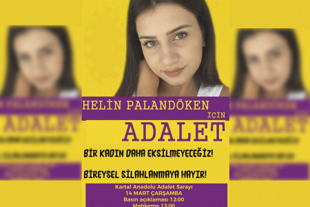 Kadınlar 14 Mart’ta Helin için Kartal Adliyesinde