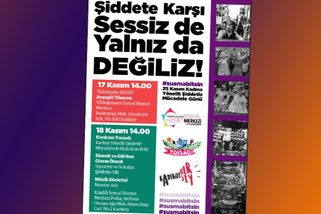 Kadıköy’de kadınlar buluşuyor: ‘Sessiz de yalnız da değiliz’