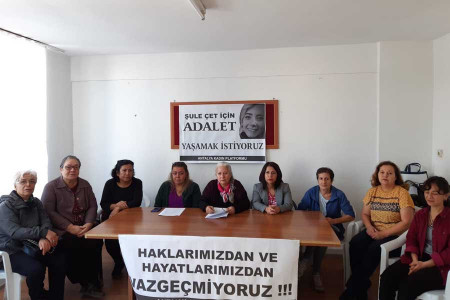 Antalyalı kadınlardan Şule Çet davasına çağrı