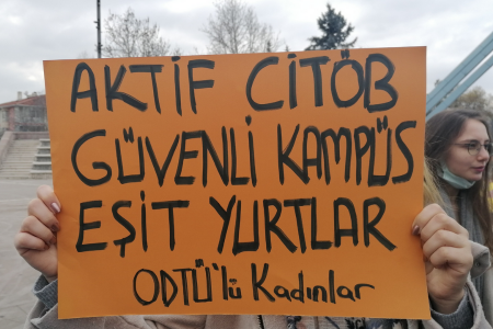 ODTÜ'de öğrenciler CİTÖB kampanyası başlattı