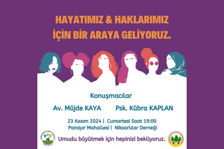 Bursa'da kadınlar 25 Kasım panelinde bir araya gelecek
