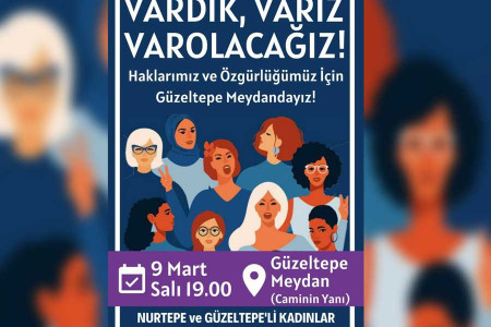 Nurtepe ve Güzeltepeli kadınların 8 Mart buluşması