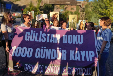 Gülistan Doku’un kayboluşunun 1000. gününde kadınlar açıklama yaptı: Vazgeçmeyeceğiz