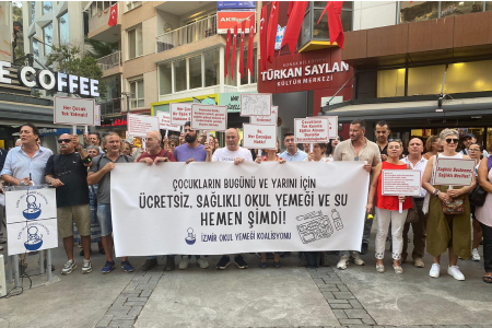 İzmir Okul Yemeği Koalisyonu: Ücretsiz, sağlıklı okul yemeği ve su hemen şimdi