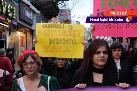 ‘Eşit işe eşit ücret istiyoruz!’