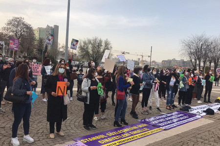 Antep’ten kadınlar: ‘Yaşamımızı savunmada kararlıyız’