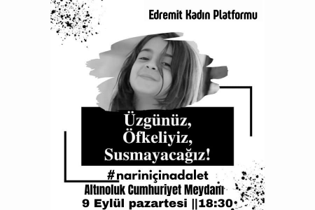 Edremit Kadın Platformu: Narin için adalet