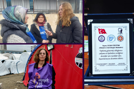 1. Ege Kadın Ödülleri'nde kadın haberciliği dalında Ekmek ve Gül’e ödül