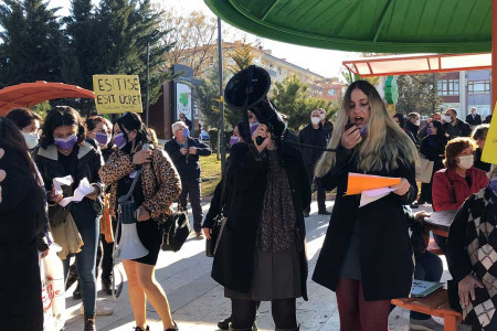 Ankara Mamak’ta 8 Mart yürüyüşünü polis engelledi