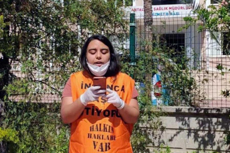 Antalya’da Halkevleri üyesi Ebru İntibay gözaltına alındı