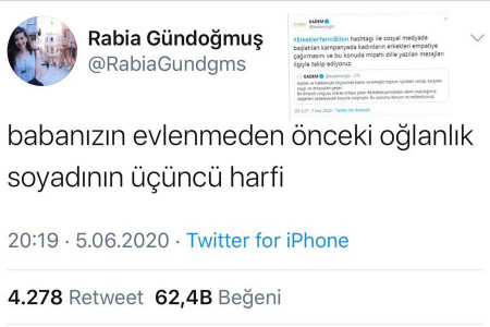 Eşitsizlikle çizilen yeri yerle bir ettik, KADEM’e dert ettik, oh olsun!